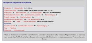 Maryland Maryland Police Trooper Nickerson Arrested for DUI and DWI Maryland Maryland Police Trooper Nickerson Arrested for DUI and DWI