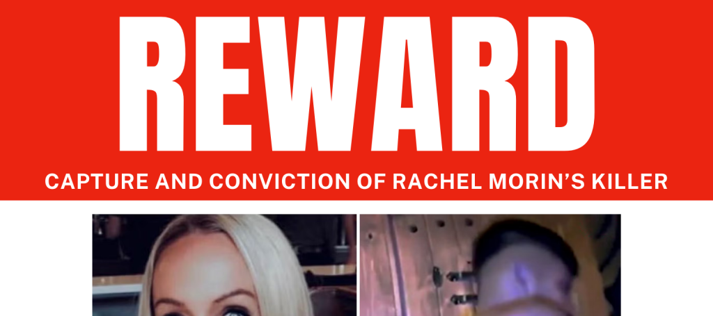 Rachel Morin Reward $35,000 - English